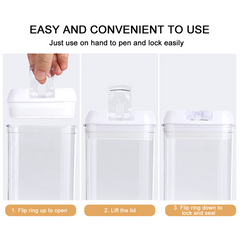 9 Pcs Acrylic Storage Jar Containers