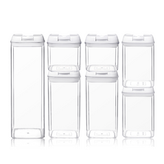 9 Pcs Acrylic Storage Jar Containers