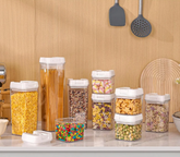 9 Pcs Acrylic Storage Jar Containers