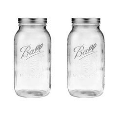 1 Litre Mason Jar | Set of 4