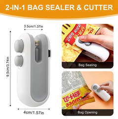 2 in 1 Rechargable Portable Sealer