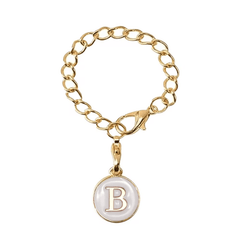 Gold Letter Charm - Netai