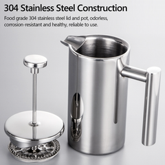 Stainless Steel French Coffee Press