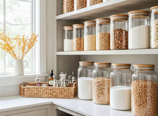 Why Transparent Storage Turns Your Pantry Into a Luxury Space