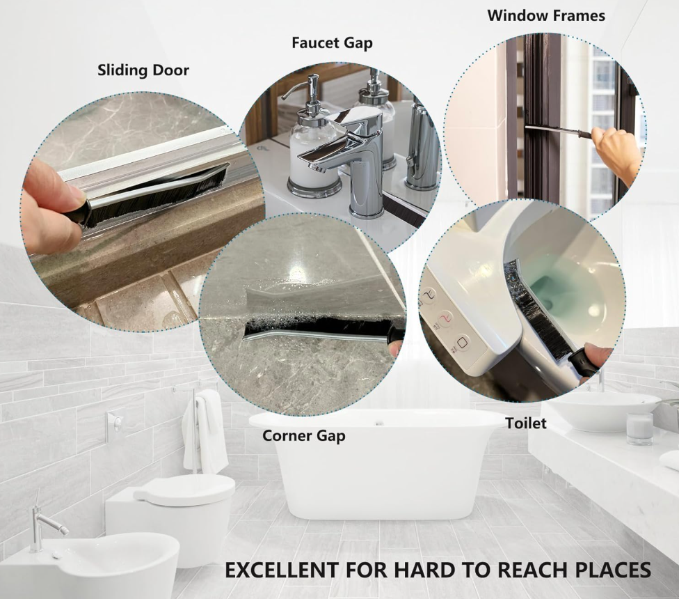 Hard Crevice Brush | Gap Cleaning Brush