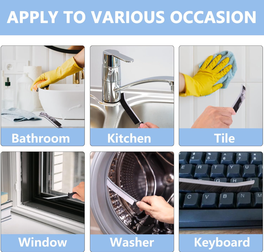 Hard Crevice Brush | Gap Cleaning Brush