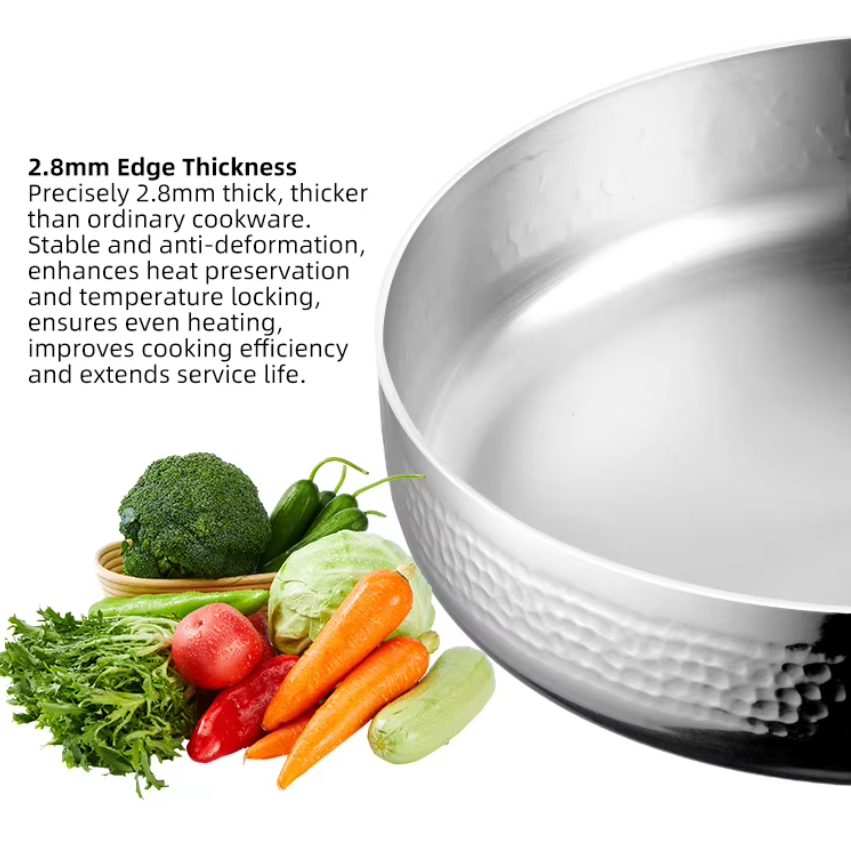 Maple Stainless Steel Cookware Set | 8 Pcs