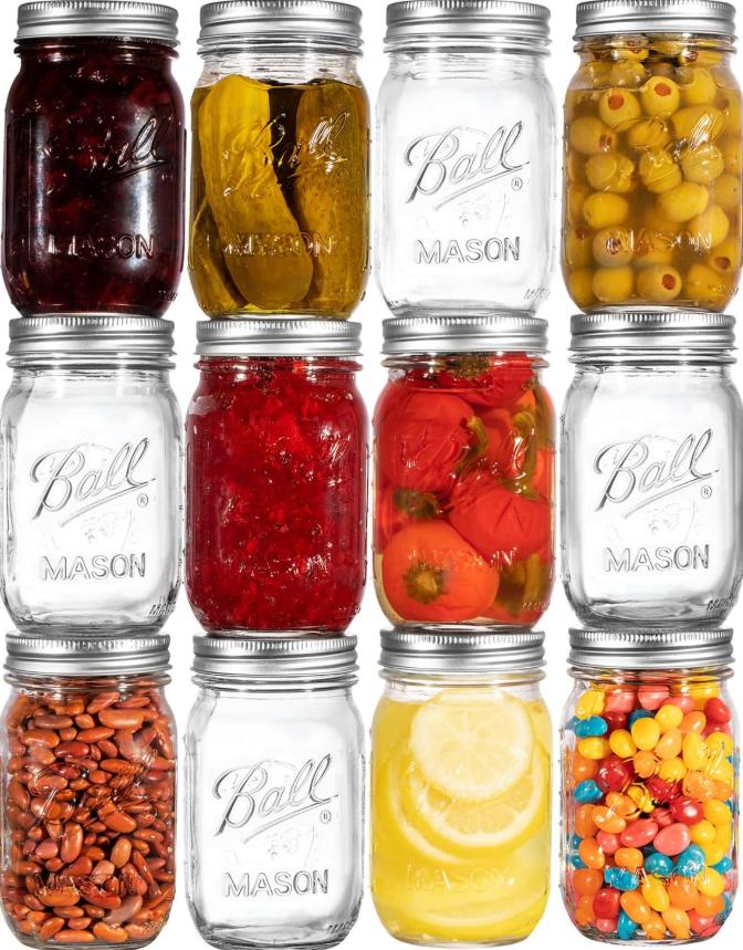750 ml Mason Jar | Set of 4