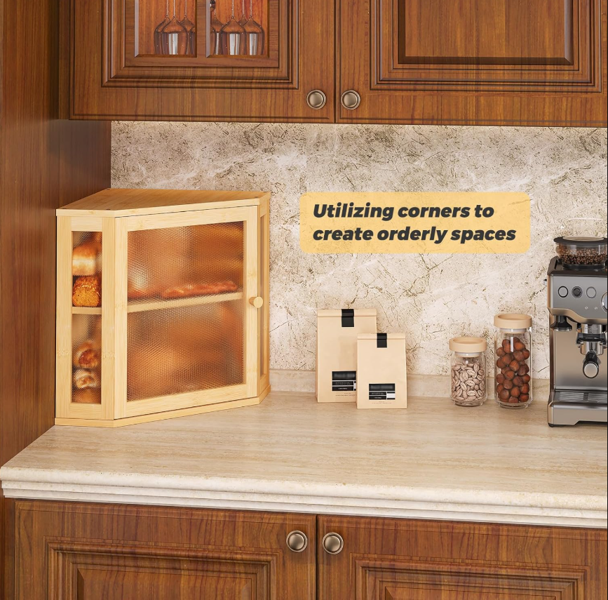 Corner Bread Display Corner Bread Box – Netai
