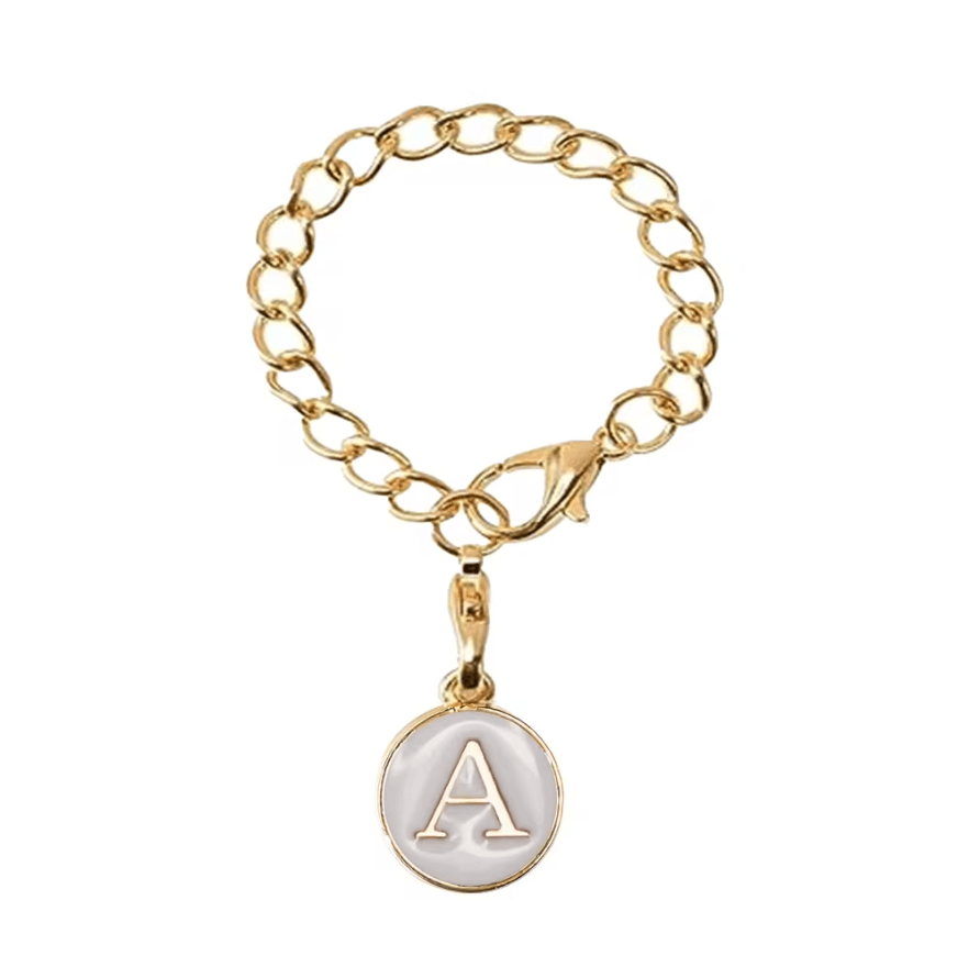 Gold Letter Charm - Netai