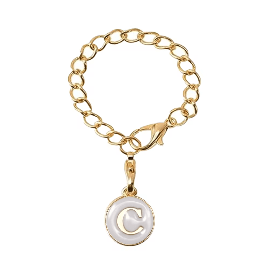 Gold Letter Charm - Netai