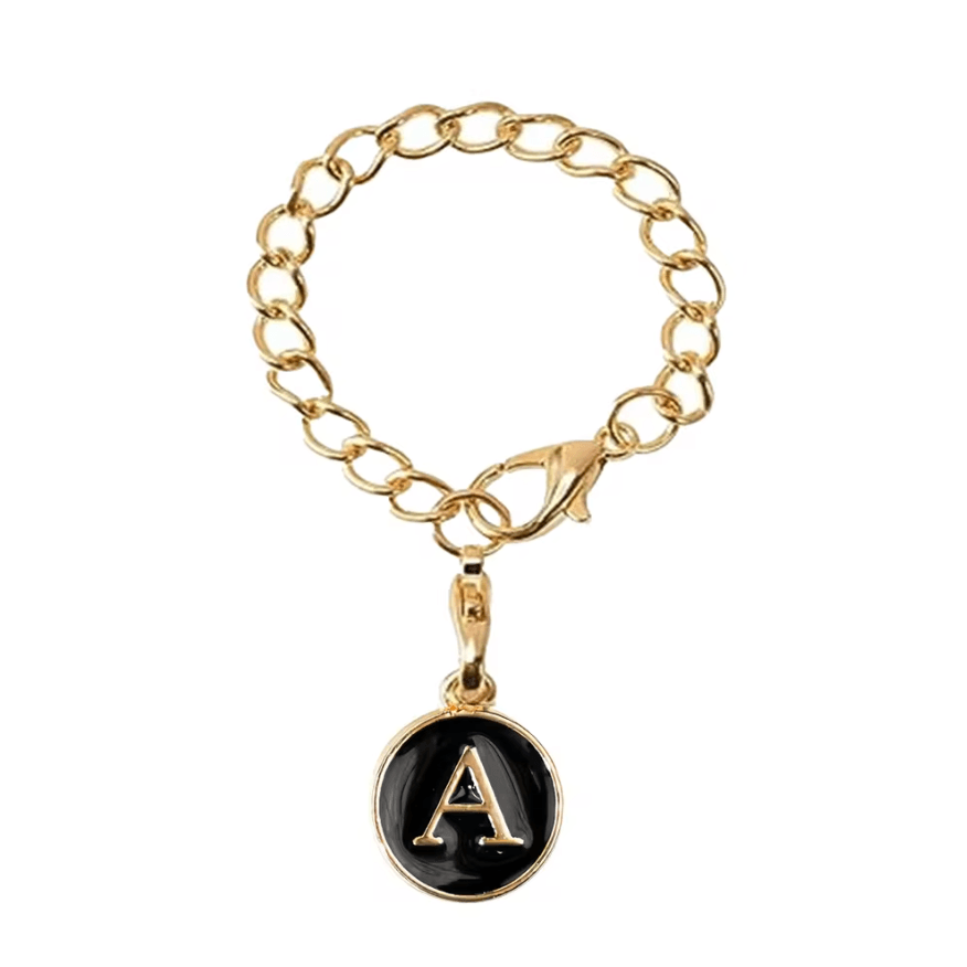 Gold Letter Charm - Netai