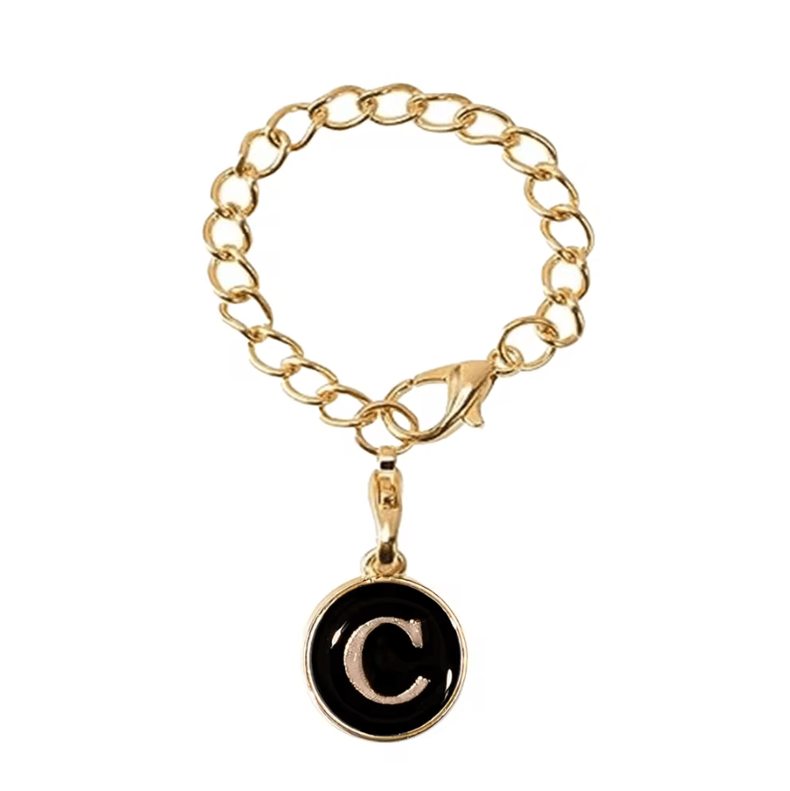 Gold Letter Charm - Netai